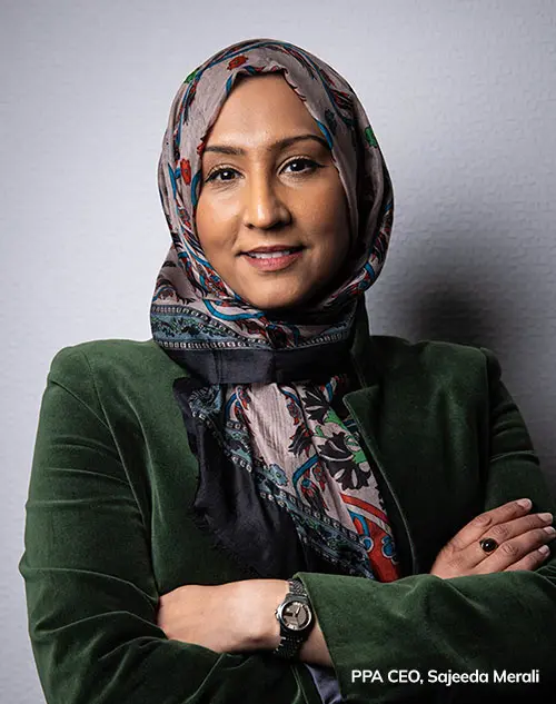 PPA CEO, Sajeeda Merali
